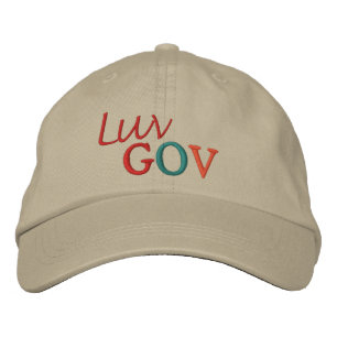 LUV GOV Cap by SRF Broderad Keps