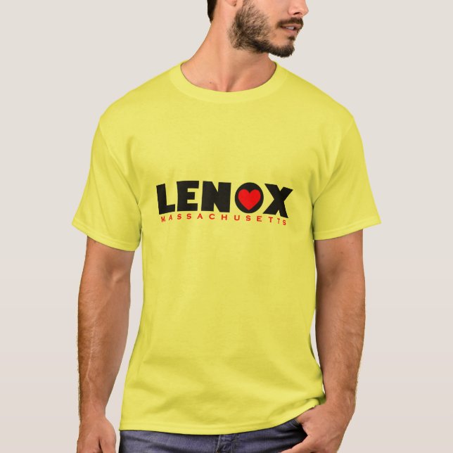 Luv Lenox© manar gula utslagsplats T Shirt (Framsida)