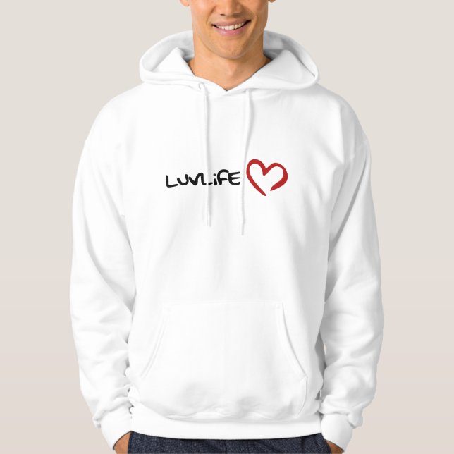 Luv Life Hoodie (Framsida)