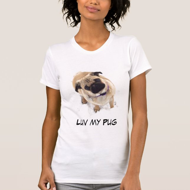 Luv min mops t shirt (Framsida)
