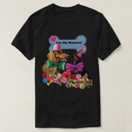 Luv My Weenies T-Shirt För manar/Women