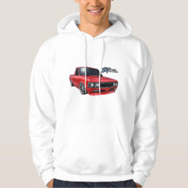 Luv Truck Garage Anpassad Slammad Luv med Logotyp Hoodie