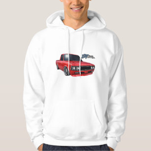 Luv Truck Garage Anpassad Slammad Luv med Logotyp Hoodie