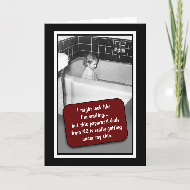 Luv U ❤️ Luv som jag det roliga hälsningkortet Kort (Framsida)