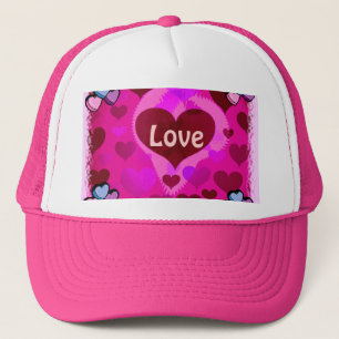 Luv You_ Truckerkeps