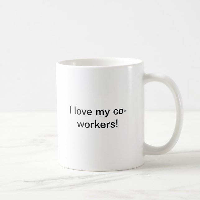 Luve min medarbetaremugg kaffemugg (Höger)