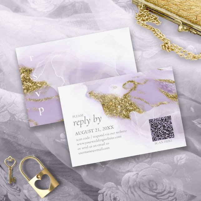Lux Bläck Lavender Abstrakt-ID990 OSA Kort (Skapare uppladdad)