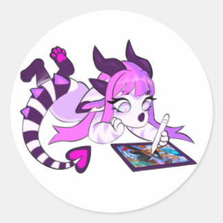 Lux Drain Runt Klistermärke