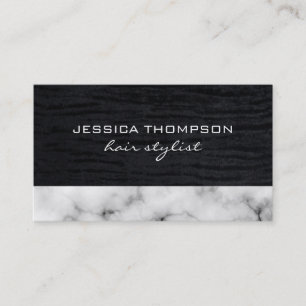 Lux Elegant Velvet och Marble Trim Visitkort