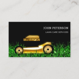 Lux för  grassskärning av gräsmatta visitkort