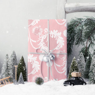 Lux Julens Elegant Baubles på Rosa Presentpapper