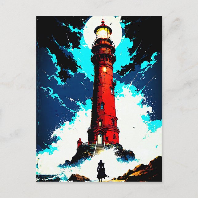 Lux vigilans vykort (Framsida)