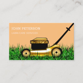 Lux VIP för  grassskärningstjänst för gräsmatta Visitkort