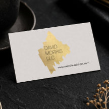 Luxe abstrakt guld penseldrag Logo på Tan