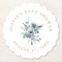 Luxe Blommigt Baby Shower