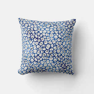 LUXE BLUE CUSHION KUDDE