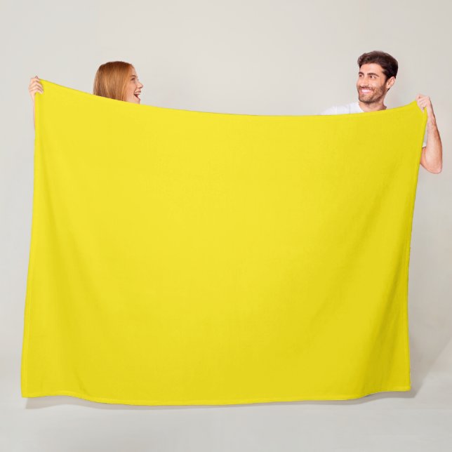 Luxe Citron Fleecefilt (På plats)