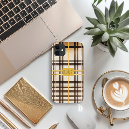 Luxe Classic Taupe och Guld Play iphone case