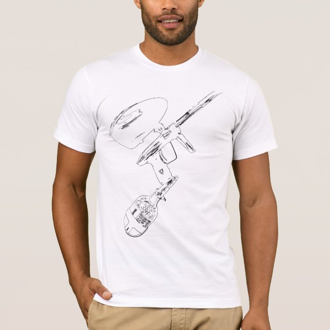 LUXE DLX skissar Tee Shirt (Framsida)