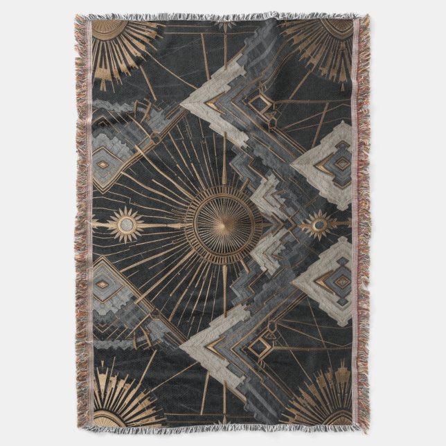 Luxe Geometry Filt (Framsidan Vertikal)