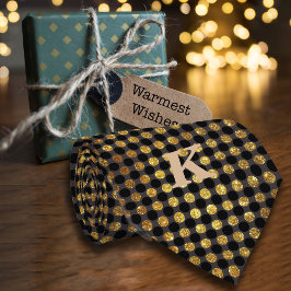 Luxe Glitter Polka dots personalize Namn Black Slips