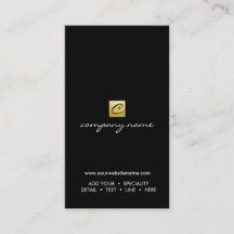 Luxe guld- lodrät för CalligraphyMinimalistsvart