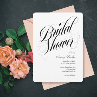 Luxe Headline Möhippa Inbjudningar