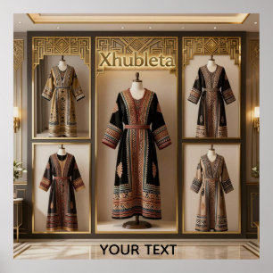 Luxe Heritage: Xhublets heliga geometri Poster