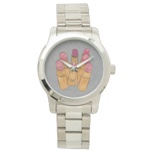 Luxe Lipstick Kiss Armbandsur