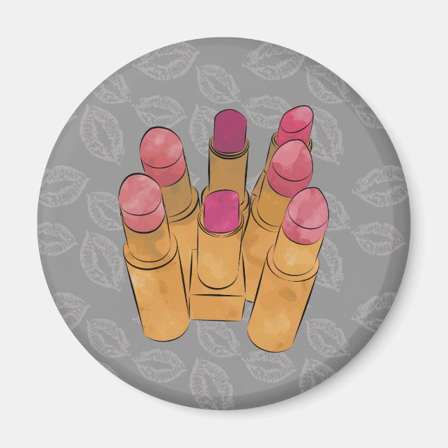Luxe Lipstick Kiss Magnet (Framsidan)