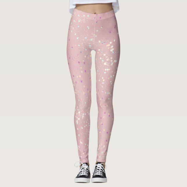 Luxe modern romantinc girl leggings (Framsida)