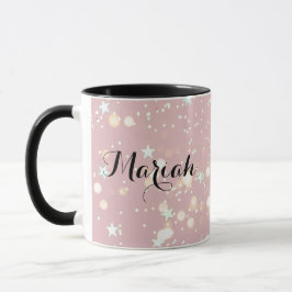Luxe modern romantinc girl mugg
