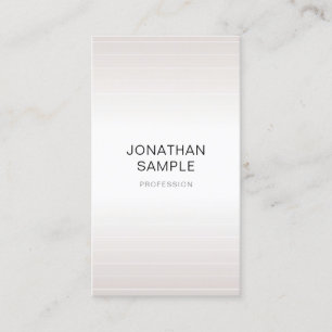Luxe modernt elegantt Minimalistic vanligt Visitkort