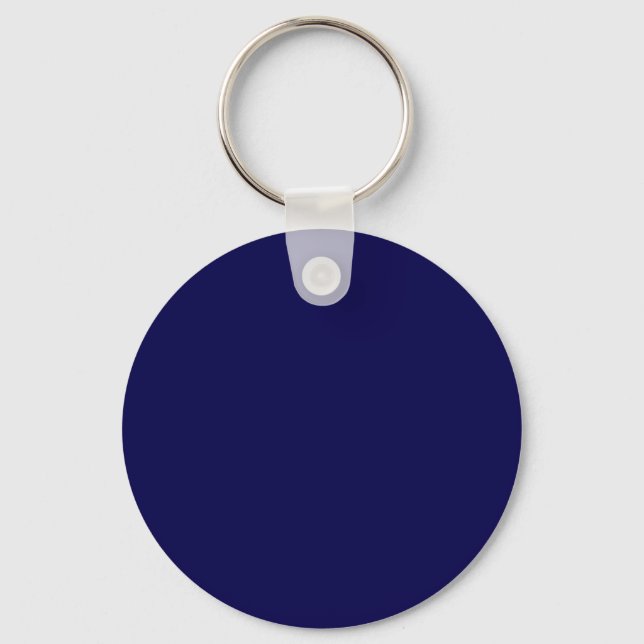Luxe Navy ANPASSADE Nyckelring (Framsida)