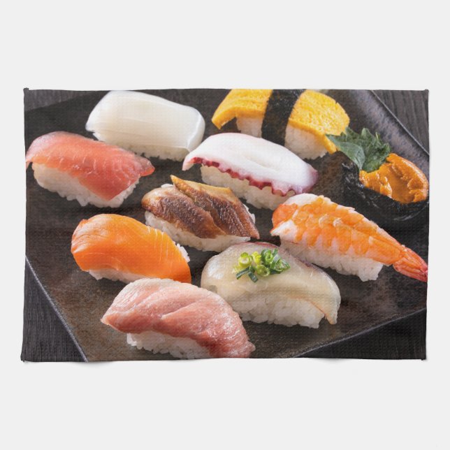 Luxe Nigiri Variety Kökshandduk (Horisontell)