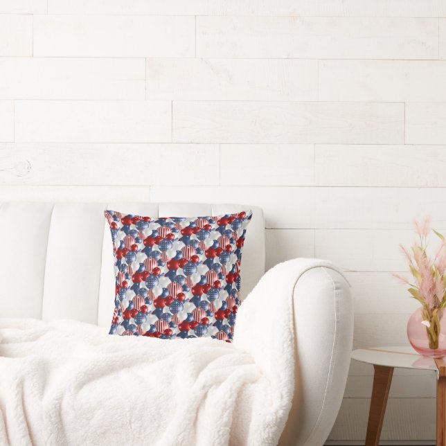 LUXE PATRIOTIC NAVY PILLOW KUDDE (Soffa)