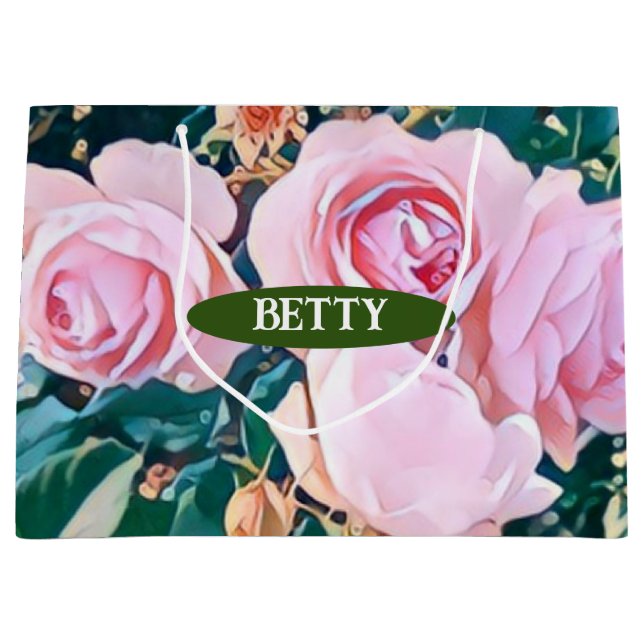 luxe romantic flowers botanical wallpaper (Framsidan)