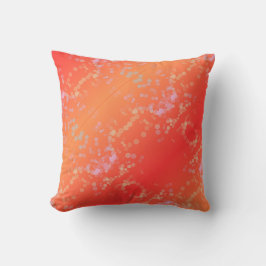 Luxe romantinc peach fuzz baby girl kudde
