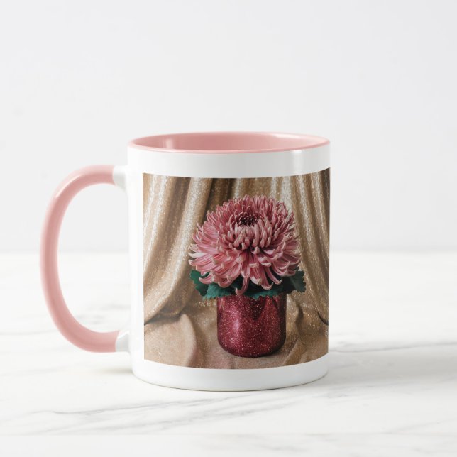 Luxe Rosa Combo Mugg Luxe Rosa Chrysanthemums (Vänster)
