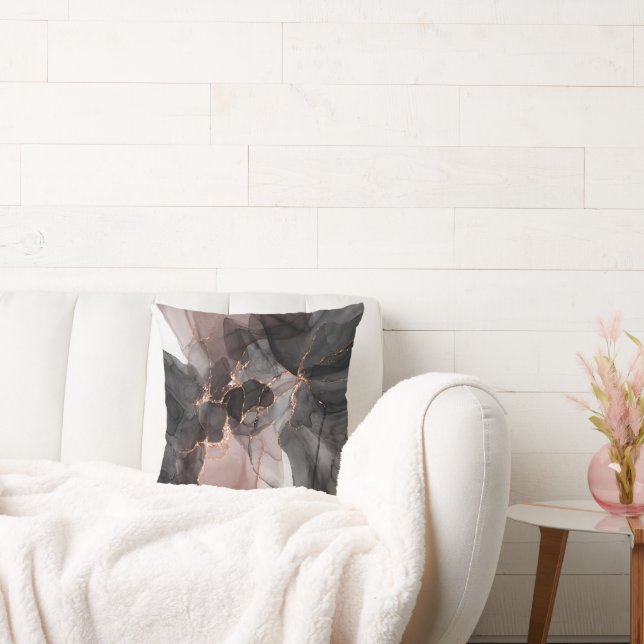 LUXE ROSA GULD FLYTANDE RO KUSHION KUDDE (Soffa)