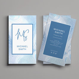 Luxe Square Business Card – Professional Visitkort