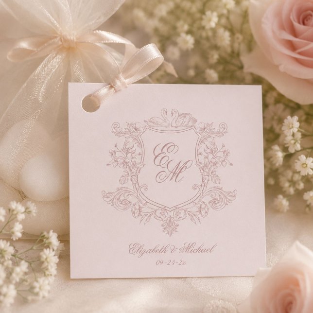 luxe viktoriansk blomsterträdgård gåvor etiketter (Skapare uppladdad)