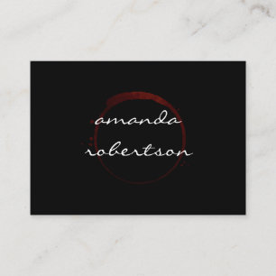 Luxe Vin Stain Visitkort