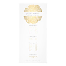 Luxe Wood Effect Art Reklamkort