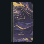 LuxElegant Lila Guld Marble Effect Namn Plånboksfodral För Samsung Galaxy S5<br><div class="desc">Luxury Elegant Lila Guld Marble Effect Namn Samsung Galaxy S5 Wallet Case. Utformningen har och eleganten en bakgrund med lyxeffekt för lila och marmor för guld med utrymme för att lägga till ett namn. Anpassa den genom att ändra namn. Ta en titt på de andra produkterna i samlingen "LILA AND...</div>