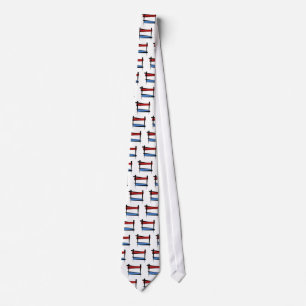 Luxembourg borstar flagga slips
