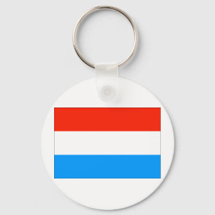 Luxembourg flagga nyckelring
