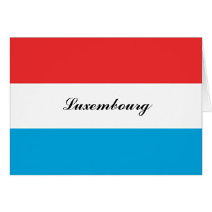 luxembourg hälsningskort