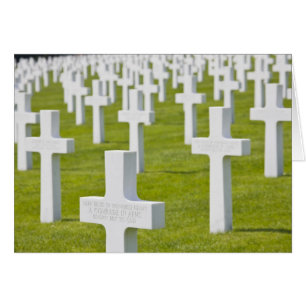 Luxembourg, Hamm. Amerikansk militärkyrkogård Hälsningskort