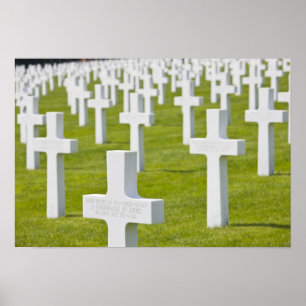 Luxembourg, Hamm. Amerikansk militärkyrkogård Poster